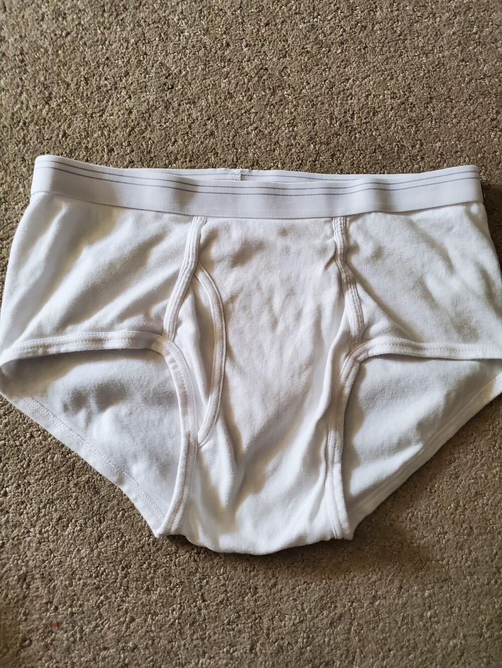 Kirkland Signature White Men's Cotton Briefs